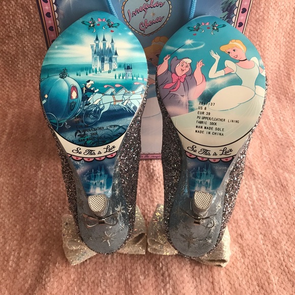 Irregular Choice Cinderella Sparkling Slipper, 39 - Picture 2 of 8